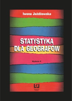 The cover of the book titled: Statystyka dla geografów