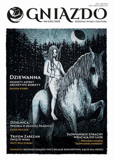 The cover of the book titled: Gniazdo - rodzima wiara i kultura
