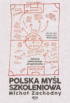 The cover of the book titled: Polska myśl szkoleniowa. Historia piłkarskiego pragmatyzmu