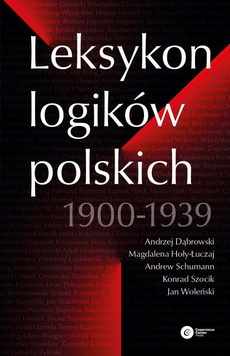 The cover of the book titled: Leksykon logików polskich 1900-1939