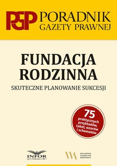 The cover of the book titled: Fundacja rodzinna