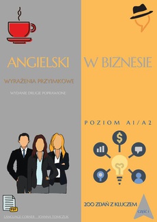 Обложка книги под заглавием:Seria: Język angielski w biznesie. Przyimki cz.1