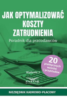 The cover of the book titled: Jak optymalizować koszty zatrudnienia