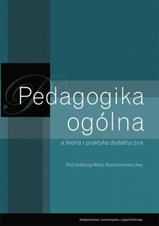 The cover of the book titled: Pedagogika ogólna a teoria i praktyka dydaktyczna