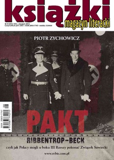 Обложка книги под заглавием:Magazyn Literacki KSIĄŻKI nr 8/2012