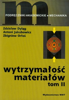 The cover of the book titled: Wytrzymałość materiałów tom 2