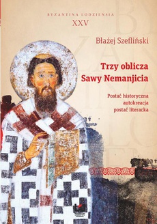 Обложка книги под заглавием:Trzy oblicza Sawy Nemanjicia