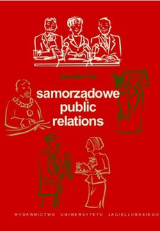 The cover of the book titled: Samorządowe public relations