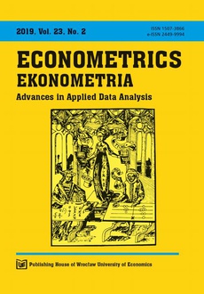 The cover of the book titled: Ekonometria 23/2