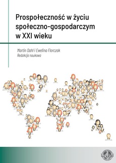 Обложка книги под заглавием:Prospołeczność w życiu społeczno-gospodarczym w XXI wieku