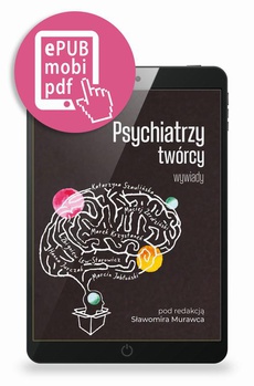 The cover of the book titled: Psychiatrzy twórcy