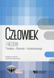 The cover of the book titled: Człowiek i medium