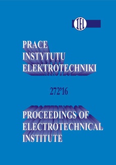 Okładka książki o tytule: Prace Instytutu Elektrotechniki, zeszyt 272