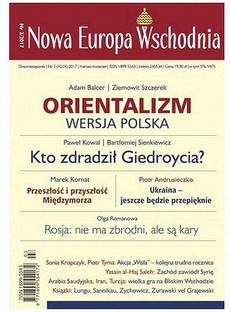 Okładka książki o tytule: Nowa Europa Wschodnia 2/2017