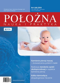 Обкладинка книги з назвою:Położna. Nauka i Praktyka 4/2018