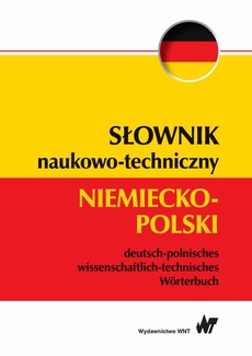 Обложка книги под заглавием:Słownik naukowo-techniczny niemiecko-polski