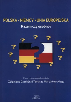 The cover of the book titled: Polska Niemcy Unia Europejska