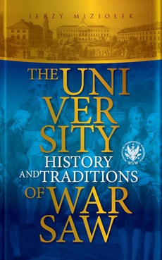 The cover of the book titled: The University of Warsaw