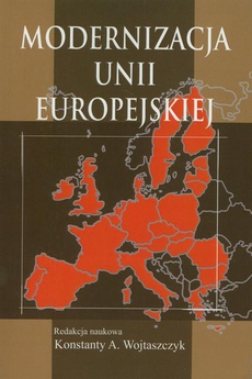 Обложка книги под заглавием:Modernizacja Unii Europejskiej