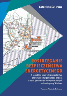 The cover of the book titled: Postrzeganie bezpieczeństwa energetycznego