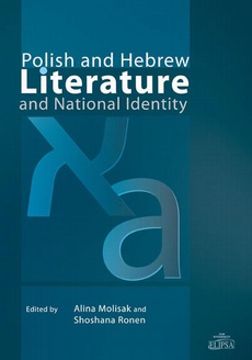 The cover of the book titled: Polish and Hebrew Literature and National Identity