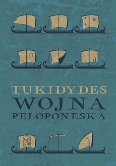 The cover of the book titled: Wojna peloponeska