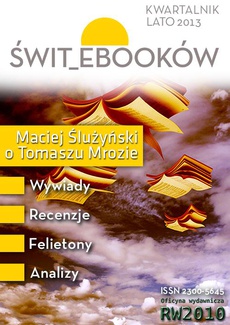 Обложка книги под заглавием:Świt ebooków nr 2