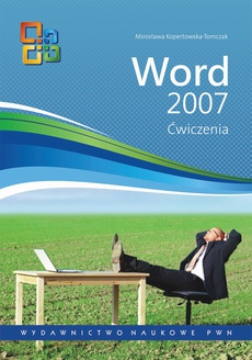 Обложка книги под заглавием:Word 2007. Ćwiczenia