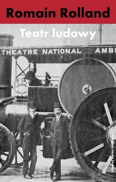 The cover of the book titled: Teatr ludowy