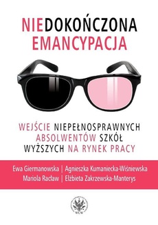 The cover of the book titled: Niedokończona emancypacja