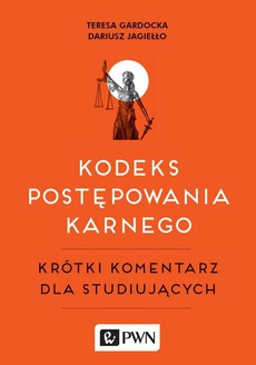 The cover of the book titled: Kodeks postępowania karnego