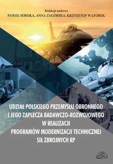 The cover of the book titled: Udział polskiego przemysłu obronnego i jego zaplecza badawczo-rozwojowego w realizacji programów mod