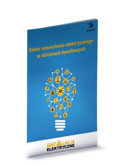 Okładka książki o tytule: Dobór oświetlenia elektrycznego w obiektach handlowych