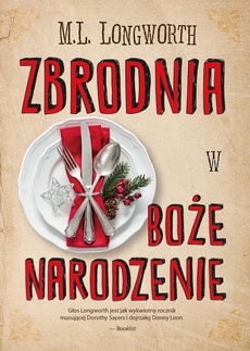 The cover of the book titled: Zbrodnia w Boże Narodzenie