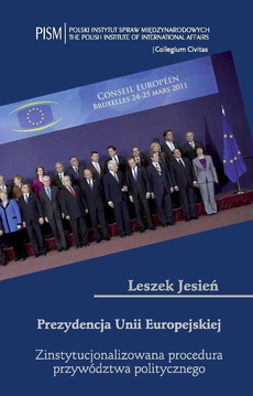 Okładka książki o tytule: Prezydencja Unii Europejskiej