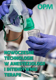 The cover of the book titled: Nowoczesne technologie w anestezjologii i intensywnej terapii