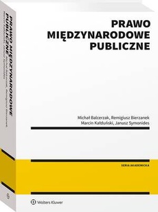 The cover of the book titled: Prawo międzynarodowe publiczne