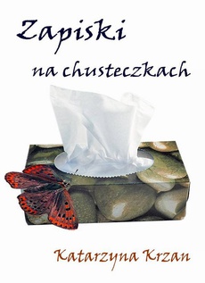 Обложка книги под заглавием:Zapiski na chusteczkach