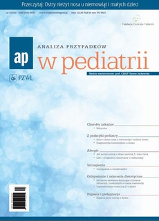 Okładka książki o tytule: Analiza przypadków w pediatrii 4/2015