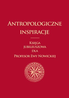 Обложка книги под заглавием:Antropologiczne inspiracje