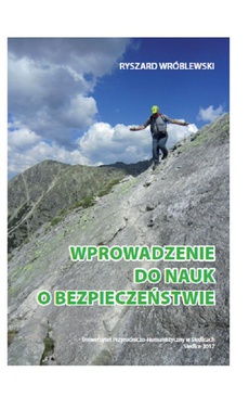 The cover of the book titled: Wprowadzenie do nauk o bezpieczeństwie