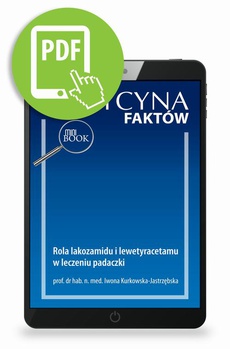 The cover of the book titled: Rola lakozamidu i lewetyracetamu w leczeniu padaczki
