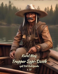 Обложка книги под заглавием:Traper Sępi-Dziób
