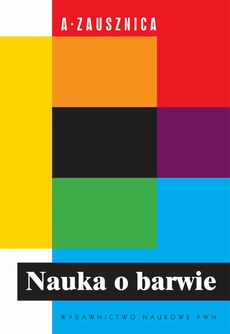 Обложка книги под заглавием:Nauka o barwie