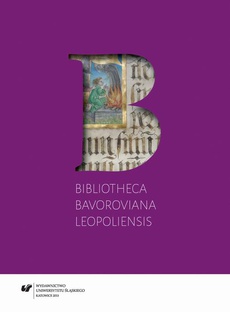 The cover of the book titled: Bibliotheca Bavoroviana Leopoliensis