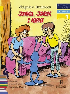 Okładka książki o tytule: Jonka, Jonek i Kleks