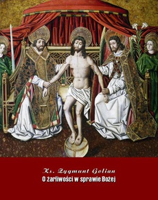 The cover of the book titled: Związek tajemnicy Niepokalanego Poczęcia z niepokalanością życia Chrystusowego i naszego