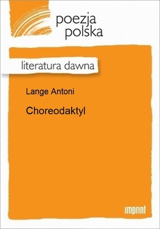 Okładka książki o tytule: Choreodaktyl