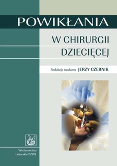 The cover of the book titled: Powikłania w chirurgii dziecięcej