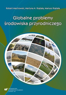 The cover of the book titled: Globalne problemy środowiska przyrodniczego